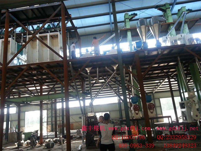 祝賀鑫豐日常200噸面粉加工設(shè)備機(jī)組安裝成功