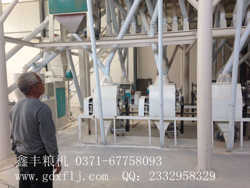 中牟60噸級面粉機成套設(shè)備