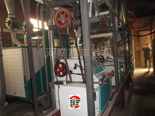 河南省鞏義市30噸面粉機組