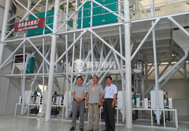 50噸級(jí)面粉機(jī)組