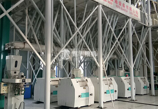 100噸級(jí)面粉機(jī)械設(shè)備
