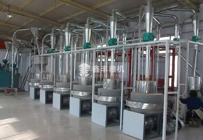 6組石磨面粉機(jī)械